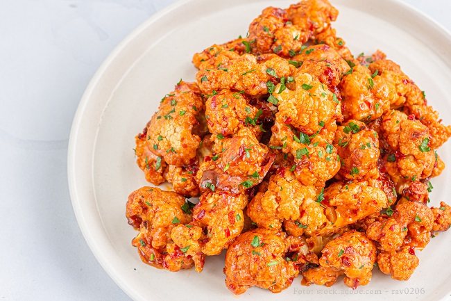 Blumenkohl Buffalo Wings