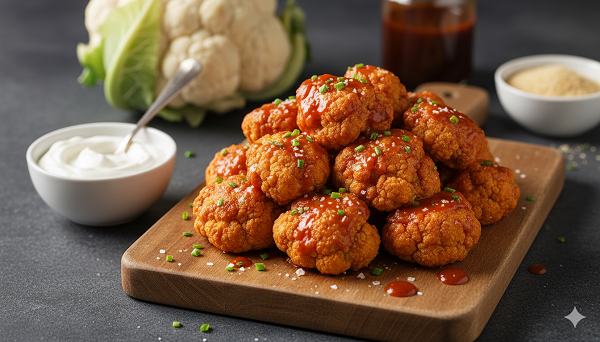 Blumenkohl Buffalo Wings