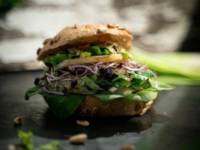 Kohlrabi Burger